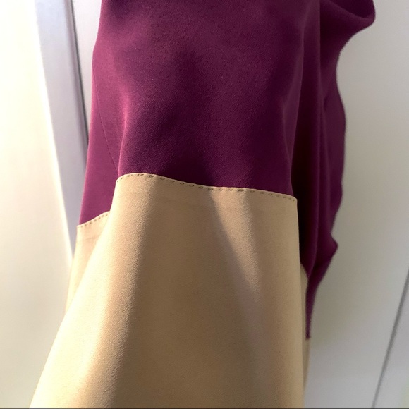 Brioni Silk Colorblock Sleeveless Dress - Picture 5 of 8